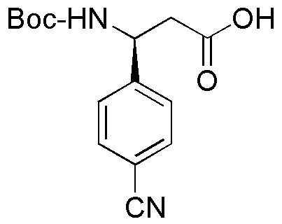 Boc-(S-3-amino-3-(4-cyanophenyl)propionic acid