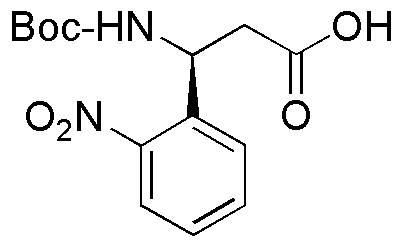 Boc-(S-3-amino-3-(2-nitrophenyl)propionic acid