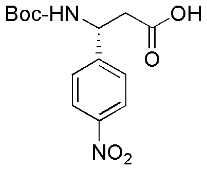 Boc-(R-3-amino-3-(4-nitrophenyl)propionic acid