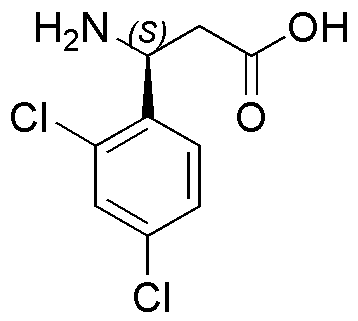 Acide (S-3-amino-3-(2,4-dichlorophényl)propionique)