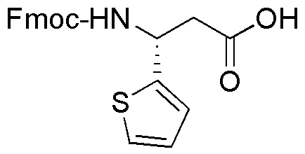 Ácido Fmoc-(R)-3-amino-3-(2-tienil)propiónico