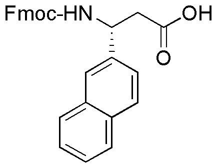 Ácido Fmoc-(R)-3-amino-3-(2-naftil)propiónico