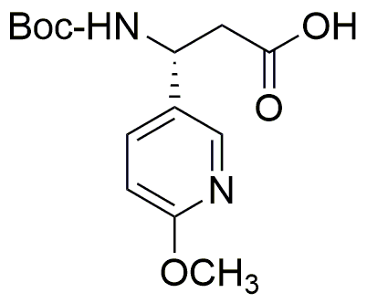 Ácido Boc-(R)-3-amino-3-(6-metoxi-3-piridil)propiónico