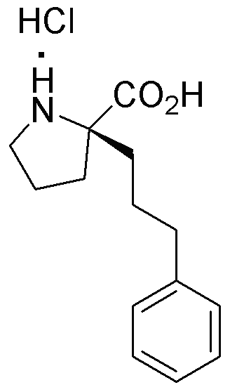 (R)-a-3-phénylpropyl)prolineHCl