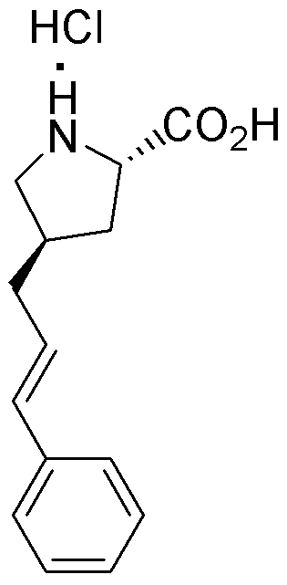 (R)-γ-(3-phénylallylbenzyl)-L-prolineHCl