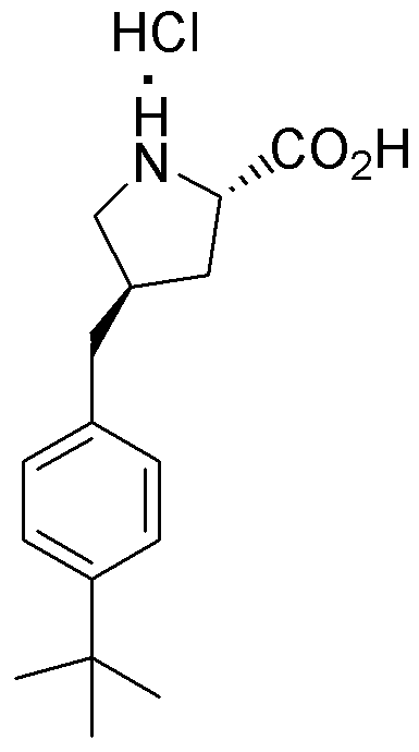 (R)-γ-(4-terc-butilbencil)-L-prolinaHCl