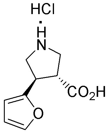 Ácido (+/-)-trans-4-(2-furanil)pirrolidina-3-carboxílico