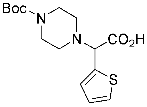 Acide 2-(4-Boc-pipérazinyl)-2-(2-thiényl)acétique