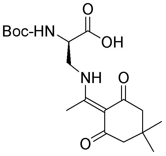 Ácido Nα-Boc-Nβ-1-(4,4-dimetil-2,6-dioxociclohex-1-ilideno)etil-D-2,3-diaminopropiónico