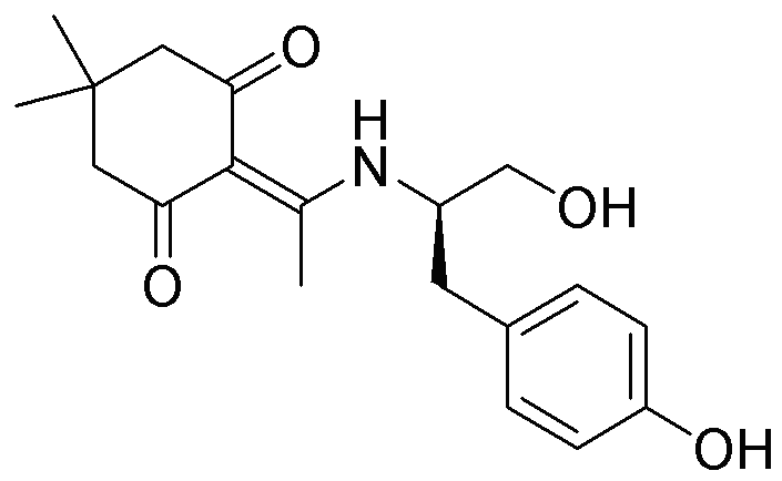 Na-1-(4,4-dimetil-2,6-dioxociclohex-1-ilideno)etil-L-tirosinol