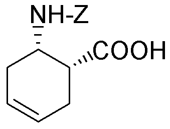 Z-cis-1,2-aminocyclohex-4-ene carboxylic acid