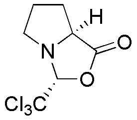 (2R,5S-2-Trichloromethyl-3-oxa-1-azabicyclo[3&middot;3&middot;0]octan-4-one