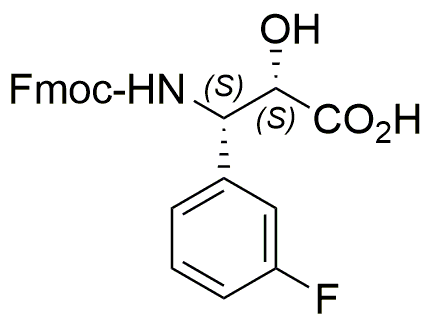 Fmoc-(2S,3S-3-amino-3-(3-fluorophenyl)-2-hydroxypropionic acid