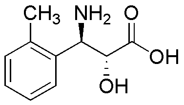 3-(R-Amino-2-(R-hydroxy-3-o-tolyl propionic acid