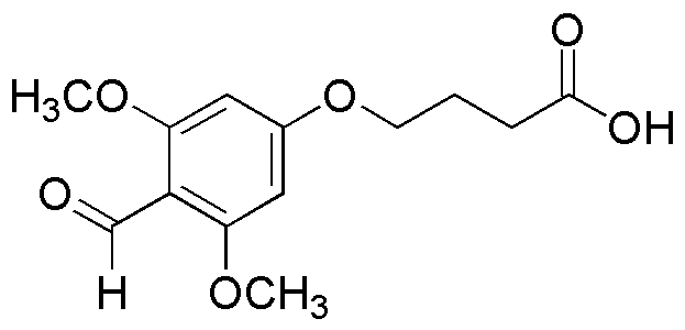 Ácido 4-(4-formil-3,5-dimetoxifenoxi)butírico