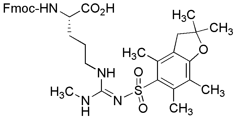 Na-Fmoc-Nw-metil-Nw'-(2,2,4,6,7-pentametildihidrobenzofuran-5-sulfonil)-L-arginina