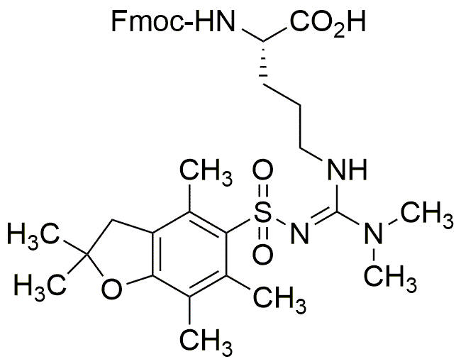 Nα-Fmoc-Nω, Nω-dimethyl-Nω-(2,2,4,6,7-pentamethyldihydrobenzofuran-5-sulfonyl)-L-arginine