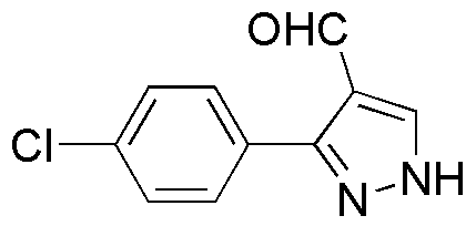 3-(4-clorofenil)-1H-pirazol-4-carbaldehído