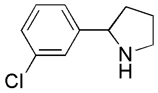 2-(3-clorofenil)pirrolidina