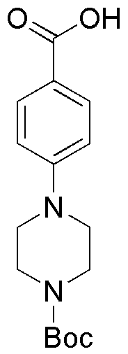 Ácido 1-(4-Boc-piperazin-1-il)benzoico