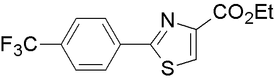 Ester éthylique de l'acide 2-(4-trifluorométhylphényl)-thiazole-4-carboxylique