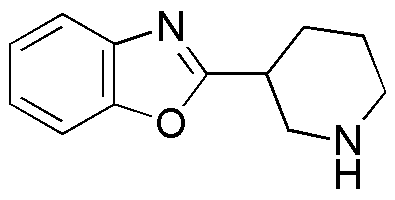 2-Piperidin-3-il-1,3-benzoxazol, base libre