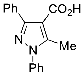 Ácido 5-metil-1,3-difenil-1H-pirazol-4-carboxílico