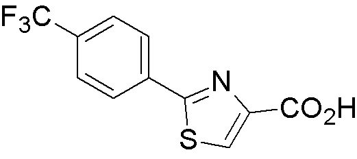 Acide 2-(4-trifluorométhyl-phényl)thiazole-4-carboxylique