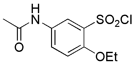 Chlorure de 5-acétylamino-2-éthoxybenzènesulfonyle