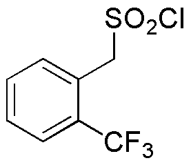 2-Trifluoromethylbenzylsulfonyl chloride