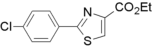 Éster etílico del ácido 2-(4-clorofenil)tiazol-4-carboxílico