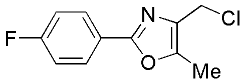 4-Chloromethyl-2-(4-fluorophenyl)-5-methyl-oxazole