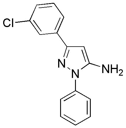 3-(3-clorofenil)-1-fenil-1H-pirazol-5-amina