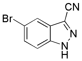 5-Bromo-1H-indazol-3-carbonitrilo