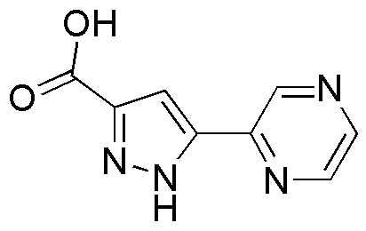 5-Pyrazin-2-yl-1H-pyrazole-3-carboxylic acid