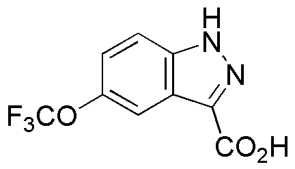 Ácido 5-trifluorometoxi-1H-indazol-3-carboxílico