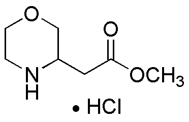 Morpholin-3-yl-acetic acid methyl ester hydrochloride