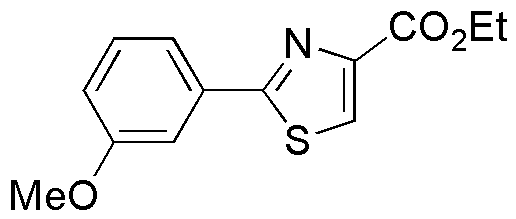 2-(3-Methoxyphenyl)thiazole-4-carboxylic acid ethyl ester