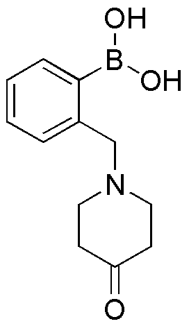 (2-[(4-Oxopiperidin-1-yl)methyl]phenyl)boronic acid