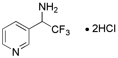 (2,2,2-Trifluoro-1-piridin-3-iletil)amina·2HCl