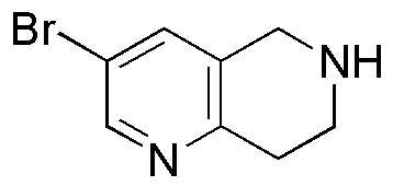 3-Bromo-5,6,7,8-tétrahydro-1,6-naphtyridine