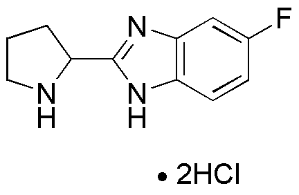 5-Fluoro-2-pyrrolidin-2-yl-1H-benzoimidazole dihydrochloride