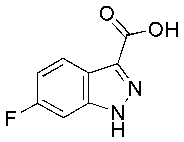 Ácido 6-fluoro-1H-indazol-3-carboxílico