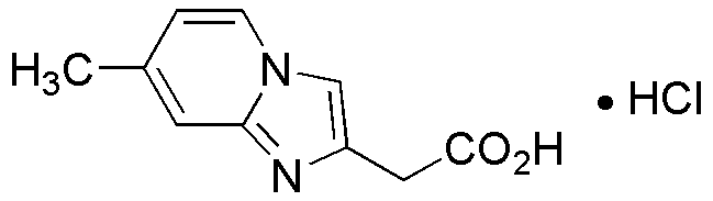 (7-Methyl-imidazo[1,2-a]pyridin-2-yl)acetic acid Hydrochloride