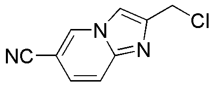 2-chlorométhylimidazo[1,2-a]pyridine-6-carbonitrile