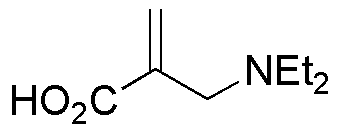 2-Diethylaminomethyl acrylic acid