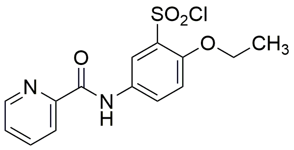 Cloruro de 2-etoxi-5-(piridina-2-caboxamido)benceno-1-sulfonilo