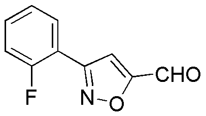 3-(2-fluorophényl)isoxazole-5-carbaldéhyde