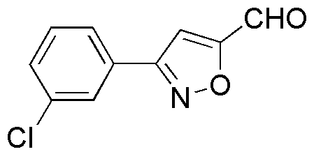 3-(3-chlorophényl)isoxazole-5-carbaldéhyde