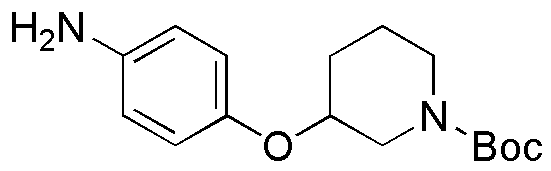 3-(4-Aminophenoxy)piperidine-1-carboxylic acid tert-butyl ester